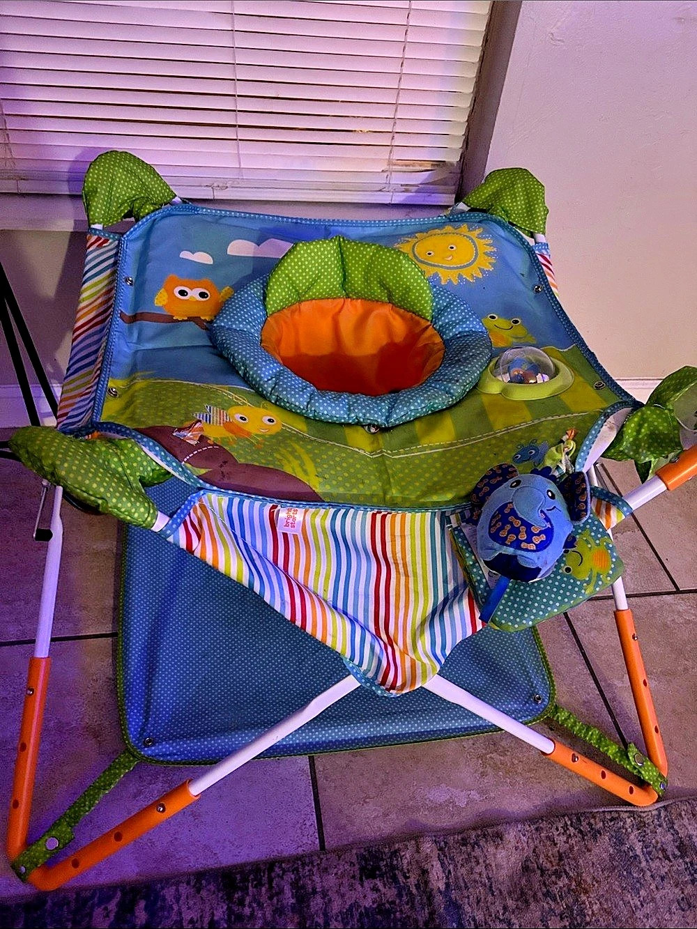 Bright Starts Bounce Baby 2-in-1 Activity Jumper & Table